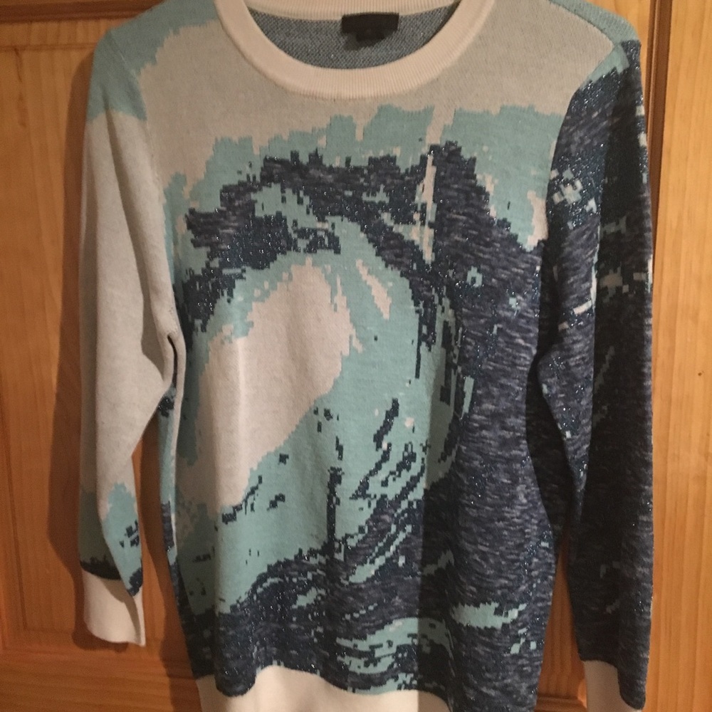 Jcrew holiday sweater Size M